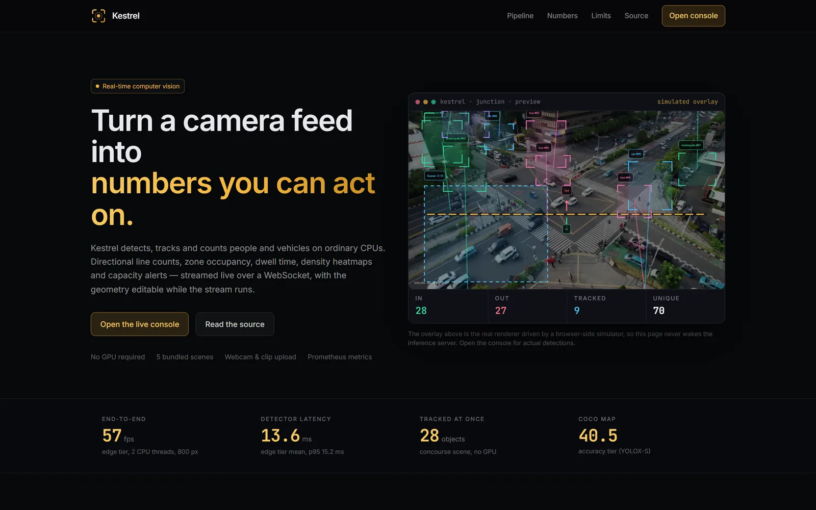 Kestrel interface