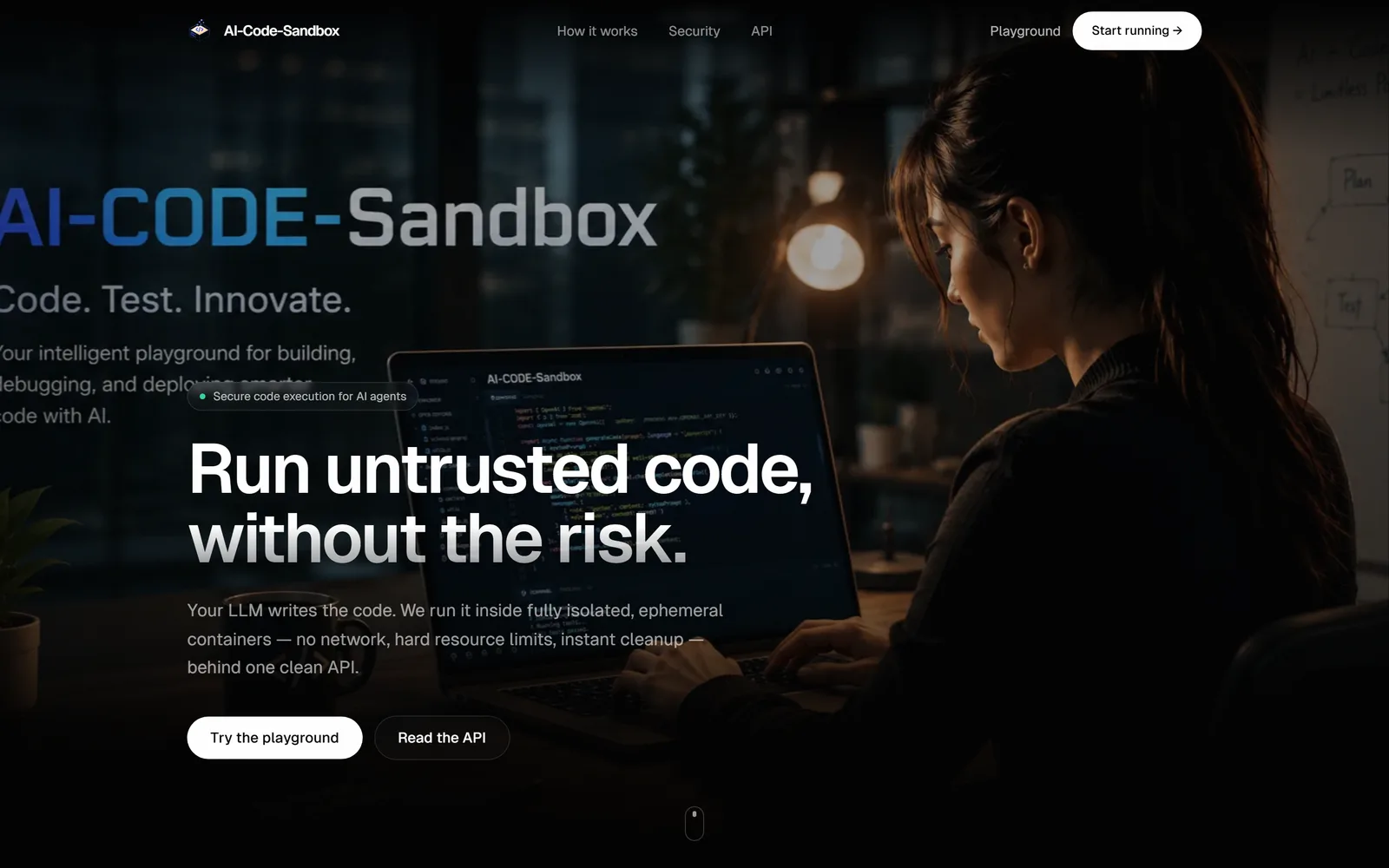 Sandbox interface