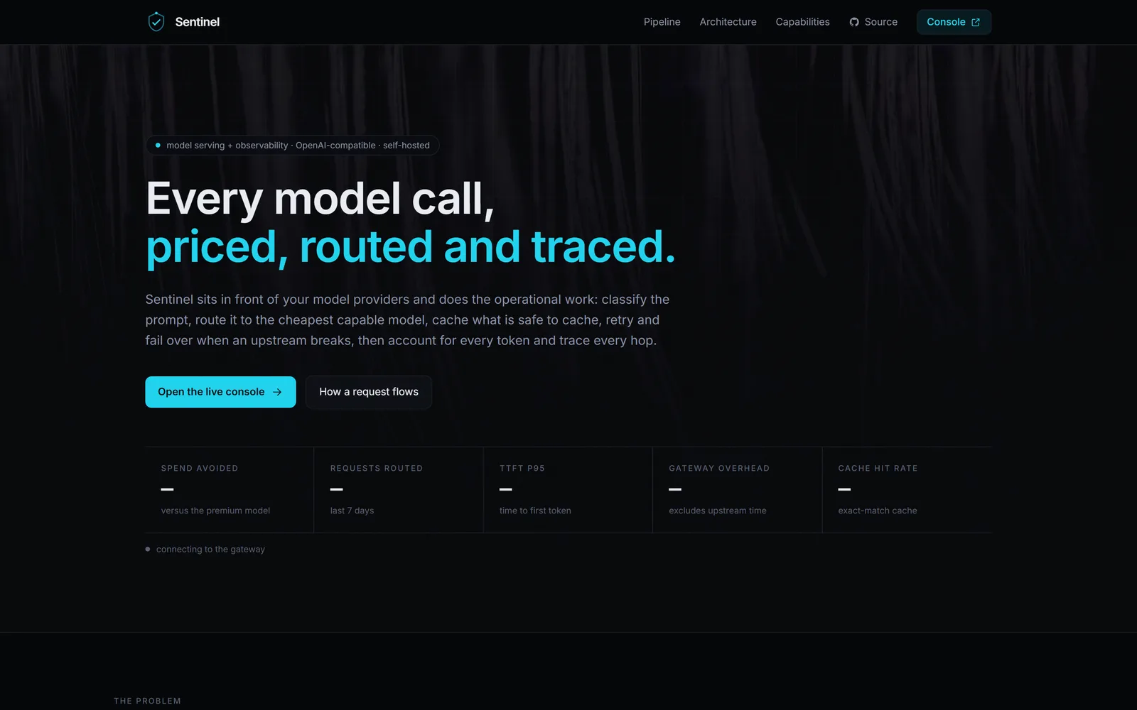 Sentinel interface